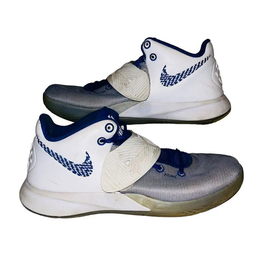 Size 10.5 -‎ Nike Kyrie Flytrap 3 White Varsity Royal BQ3060-100